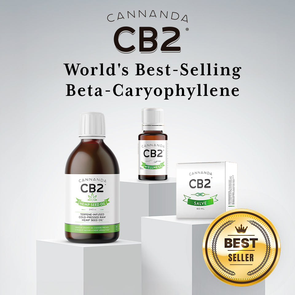 Cannanda CB2 oils take the title for the world's best-selling beta-caryophyllene products.