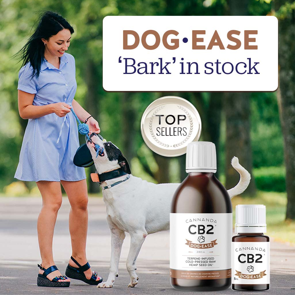Dog-Ease CB2 oil is back in stock