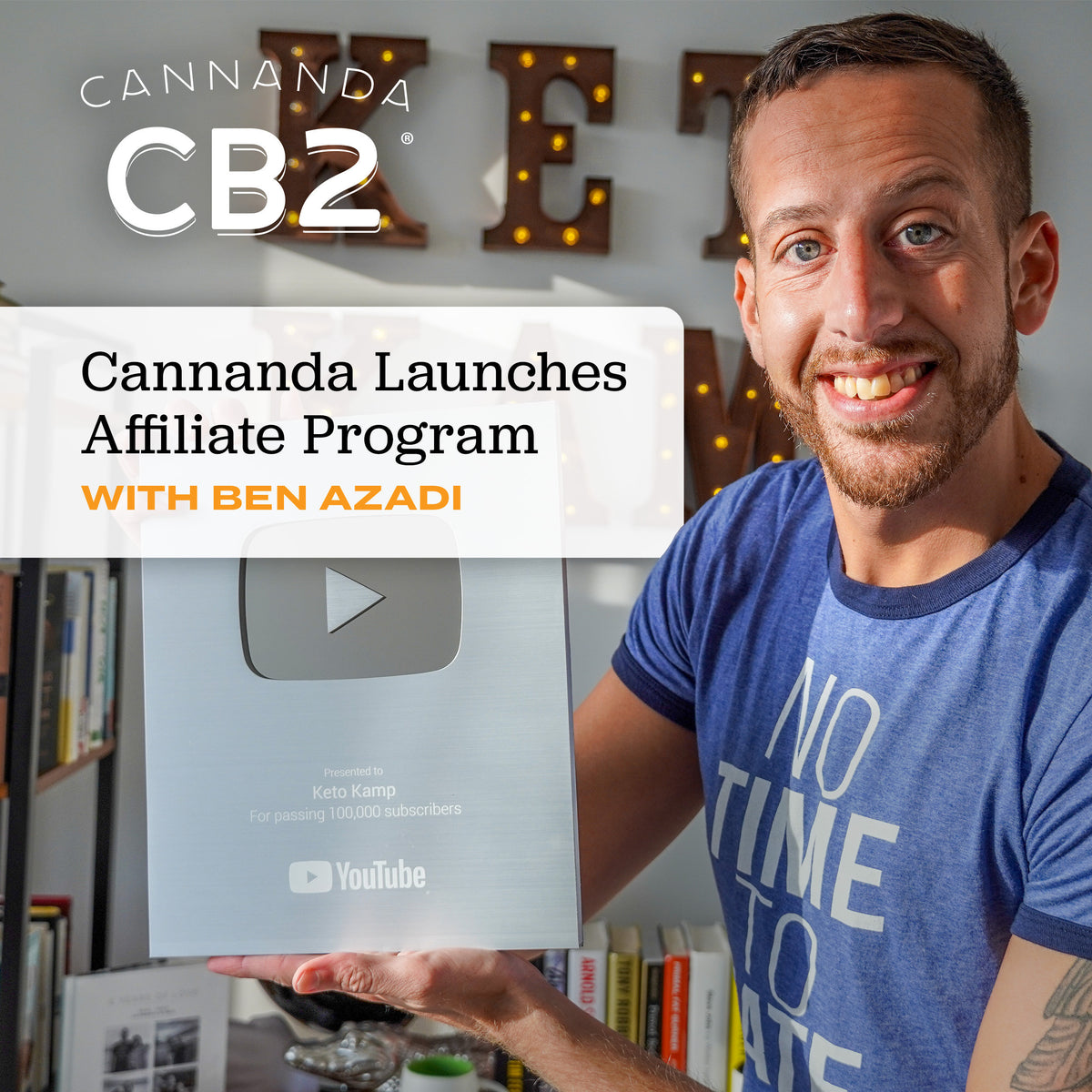 Cannanda, the Inventor of CB2 Oil, Partners with Ben Azadi and Keto Ka