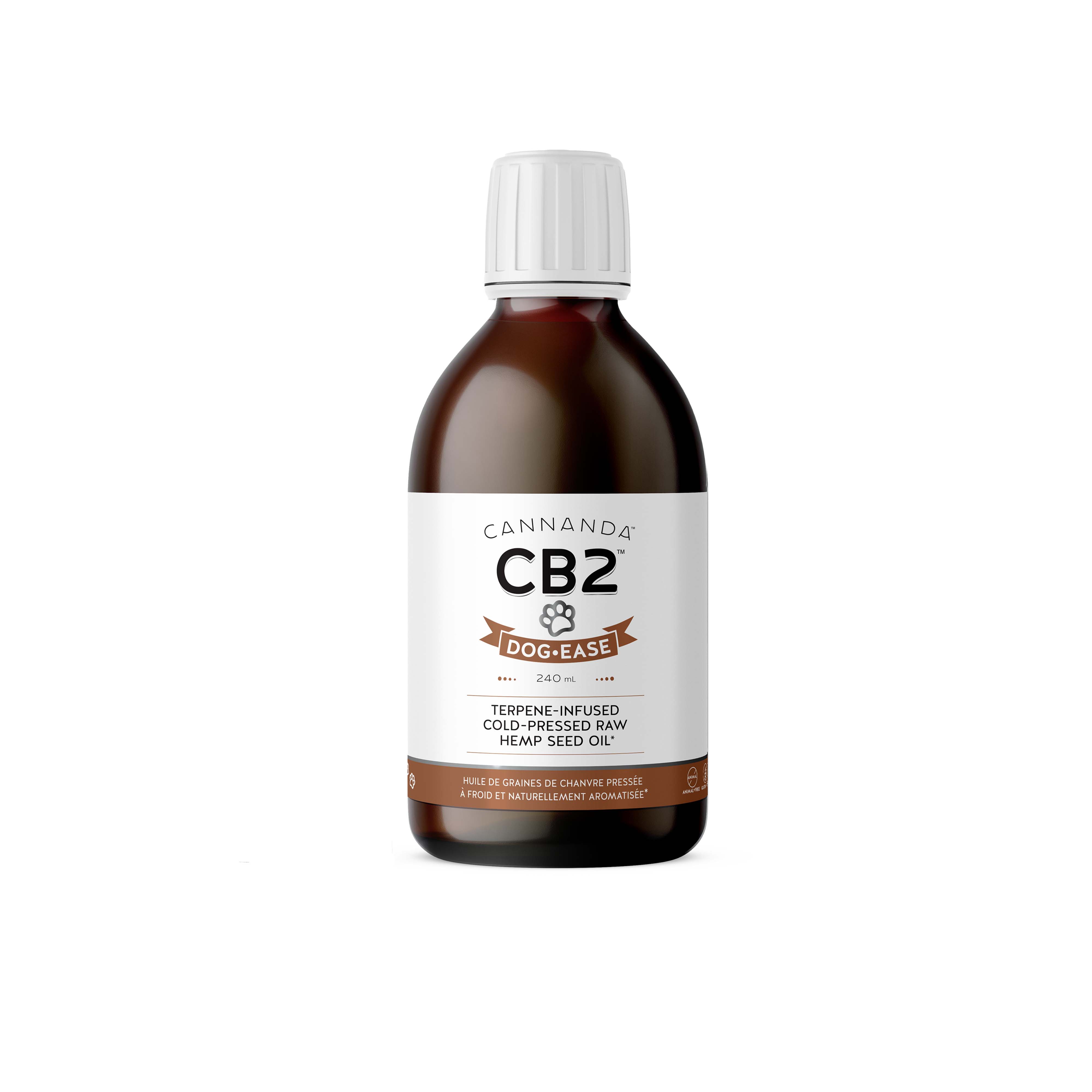 Dog-Ease CB2™ Hemp Seed Oil (featuring beta-caryophyllene)