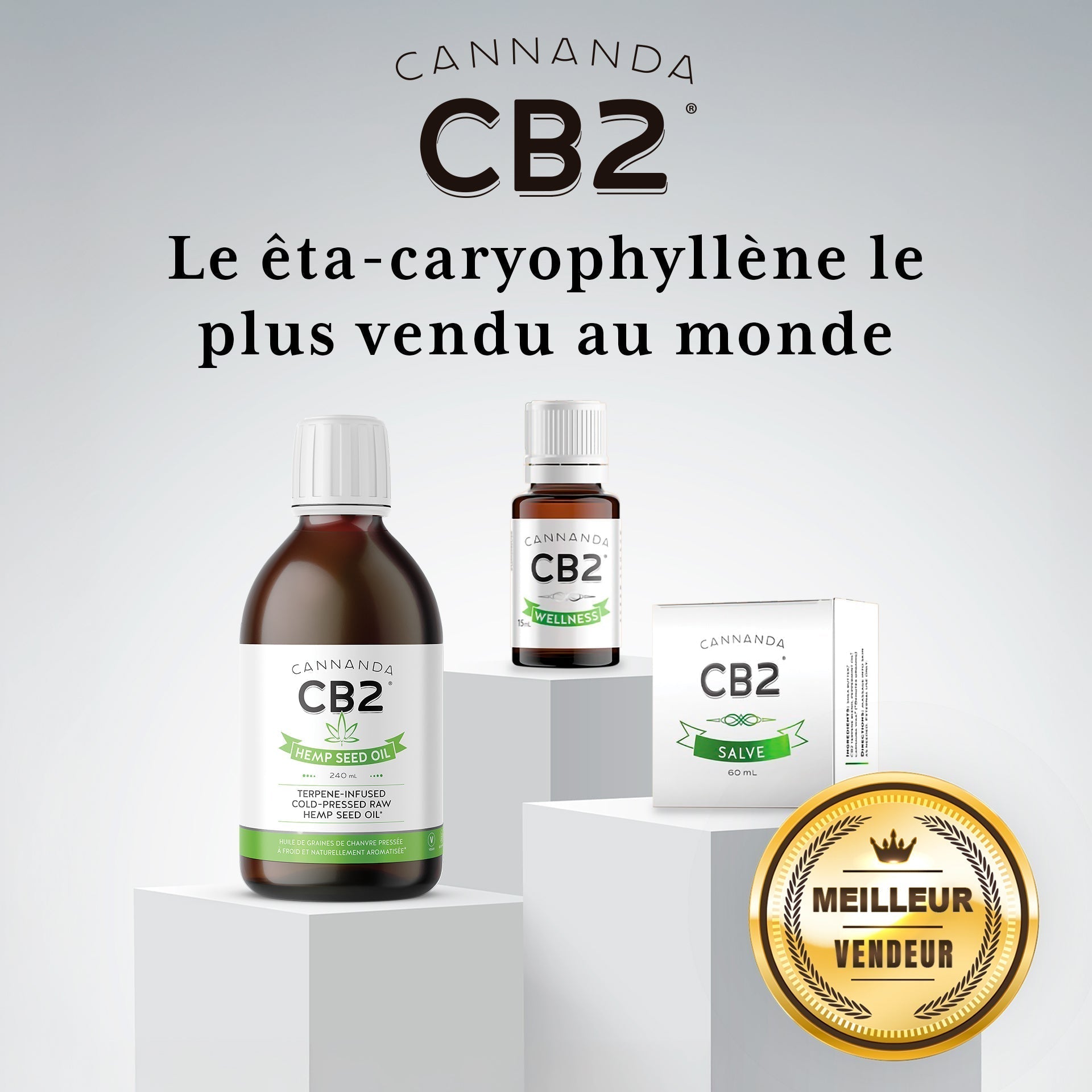Le bêta-caryophyllène le plus vendu au monde