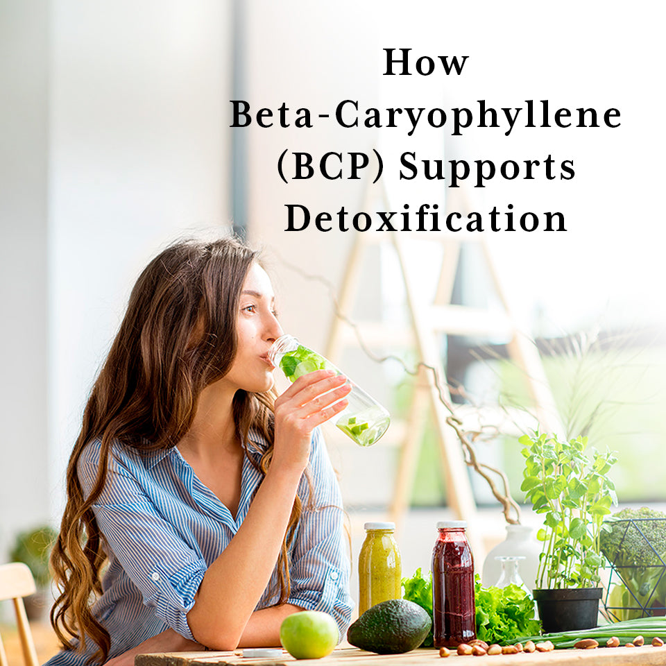 Beta-caryophyllene for detoxification