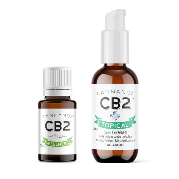 CB2 Joint & Muscle Bundle | Pain Relief with Beta-Caryophyllene