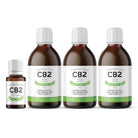 3 bottles of CB2 Hemp Seed Oil original + CB2 Wellness 15mL