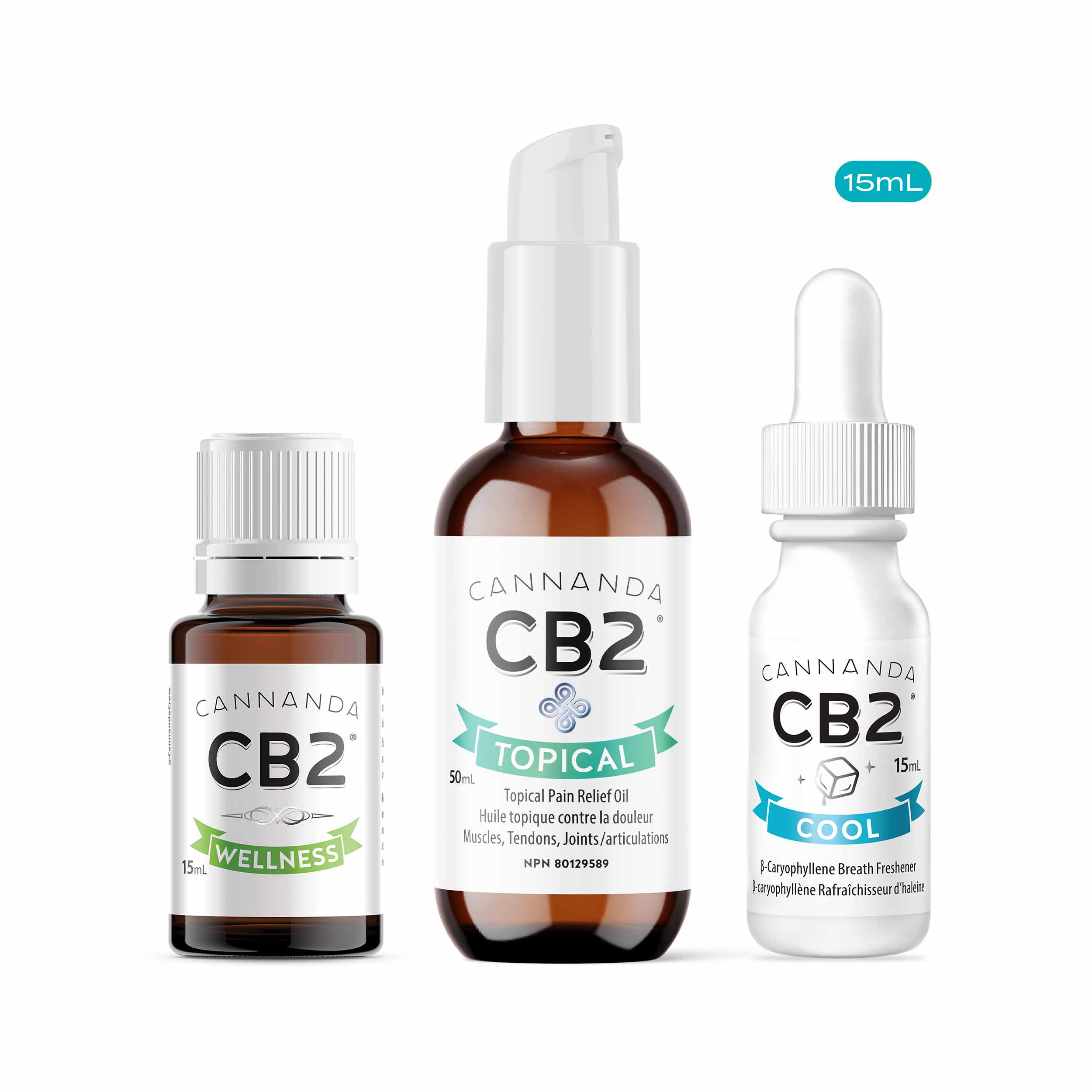 CB2 Joint & Muscle Bundle | Pain Relief with Beta-Caryophyllene