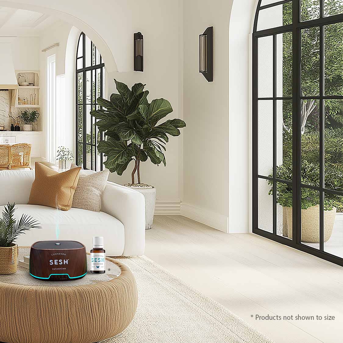 Sesh diffuser in room