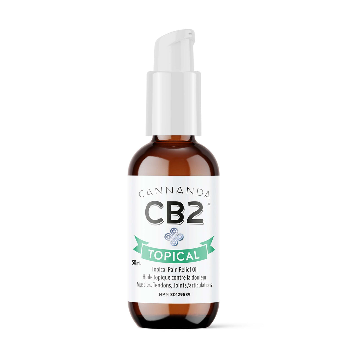 CB2 Topical Oil for Joint & Muscle Pain Relief (featuring beta-caryophyllene)