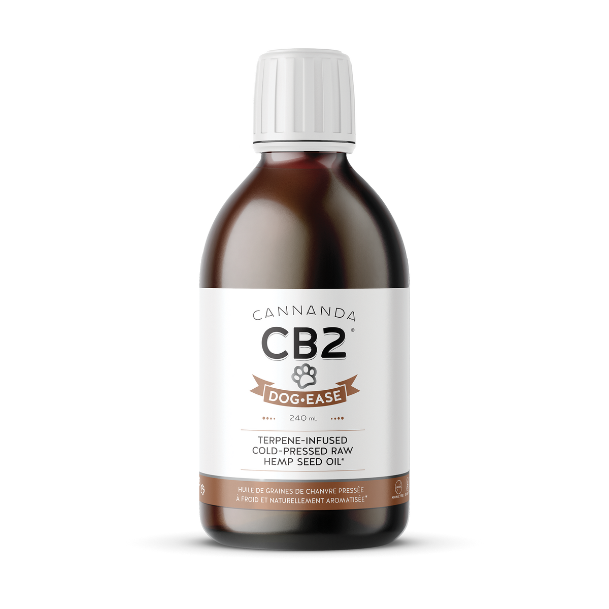 CB2 Dog-Ease Hemp Seed Oil (featuring beta-caryophyllene)