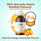 All flavors are 100% naturally steam-distilled. Lightly sweeteed with monk fruit. Australia's best-selling CB2 oil