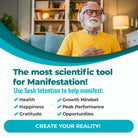 The most scientific tool for manifestation! Use Sesh Intention to help manifest health, happiness, gratitude, growth mindset, peak performance, opportunities. Create your reality!