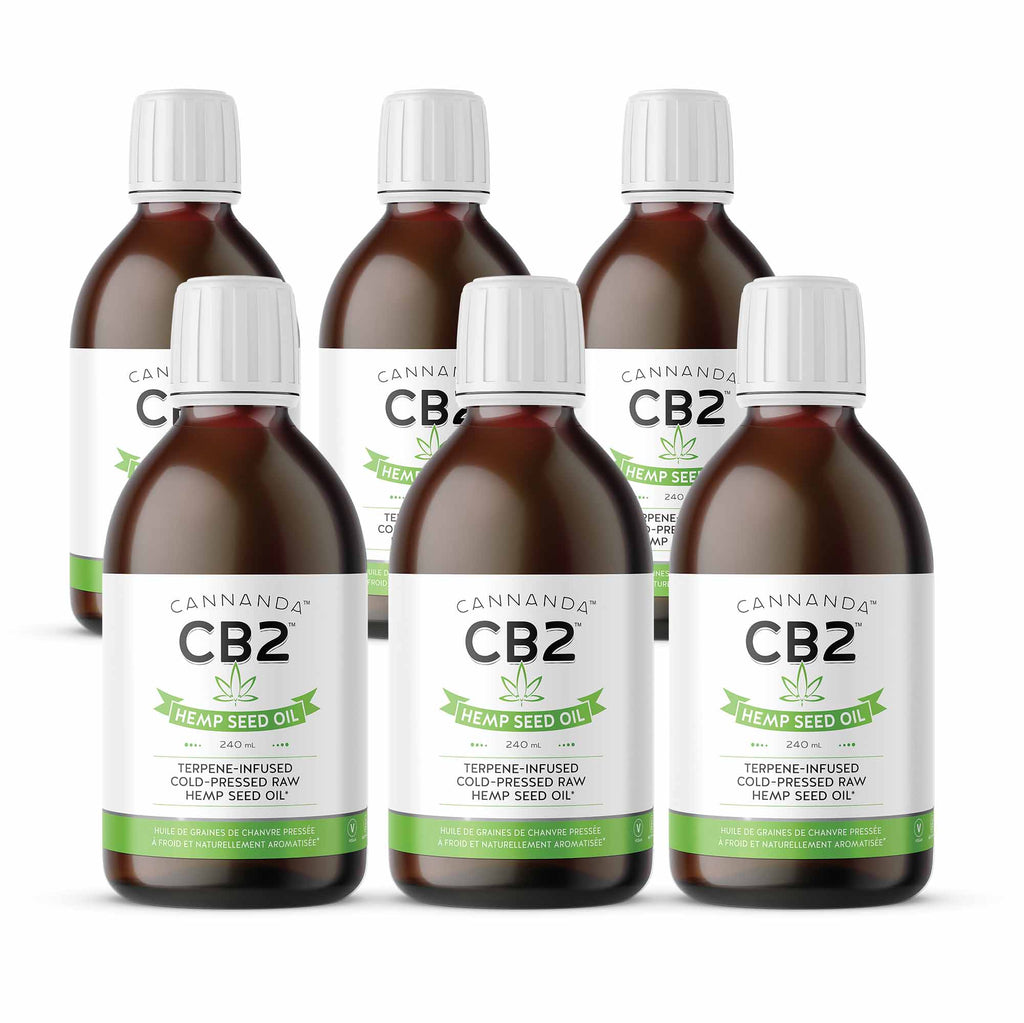 CB2 Hemp Seed Oil x6